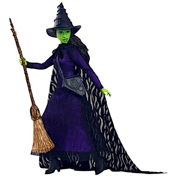 Universal Pictures' Wicked Deluxe Elphaba Fashion Doll & Accessories by Mattel - Picture 4 of 10